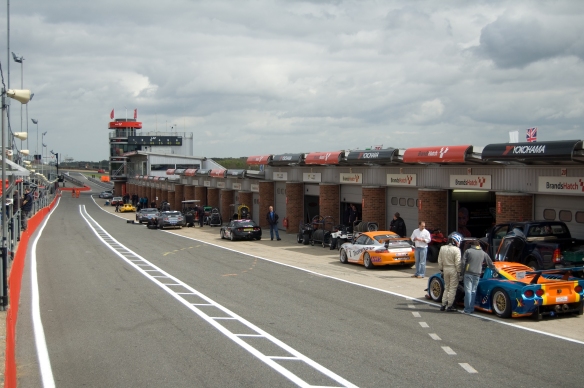 Brands Hatch pit lane