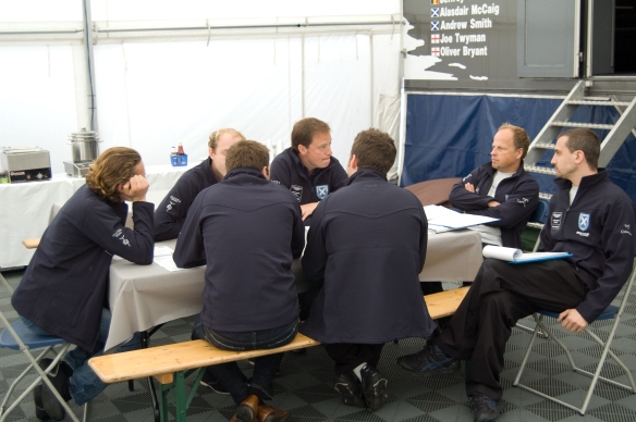 Drivers Briefing at Spa 2011