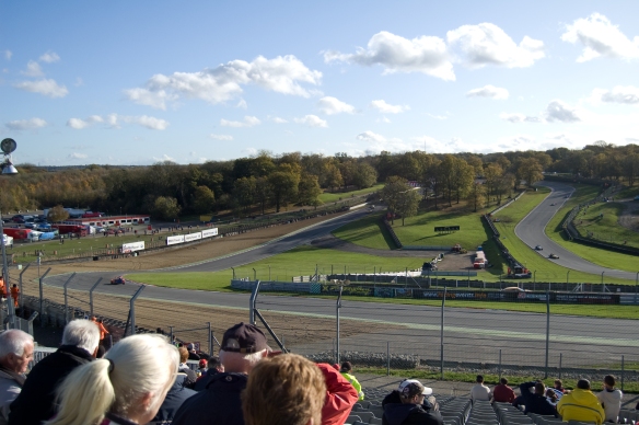 View from Paddock Hill Bend Grandstand