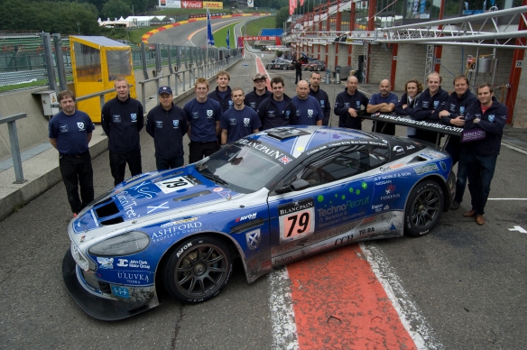 Barwell Team Shot at 24 hours of Spa